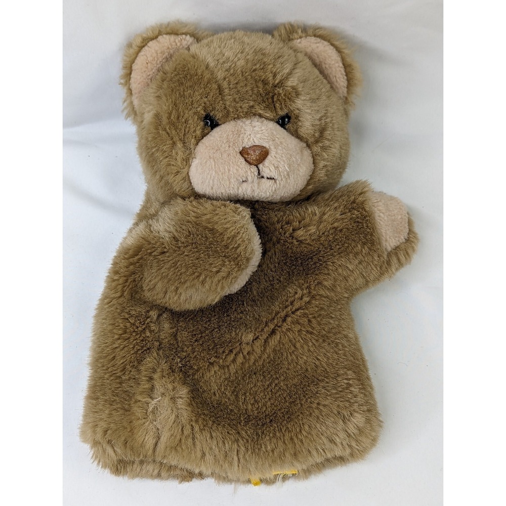 Mighty Star Bear Hand Puppet Plush 9 Inch 24K Polar Puff Stuffed Animal Toy